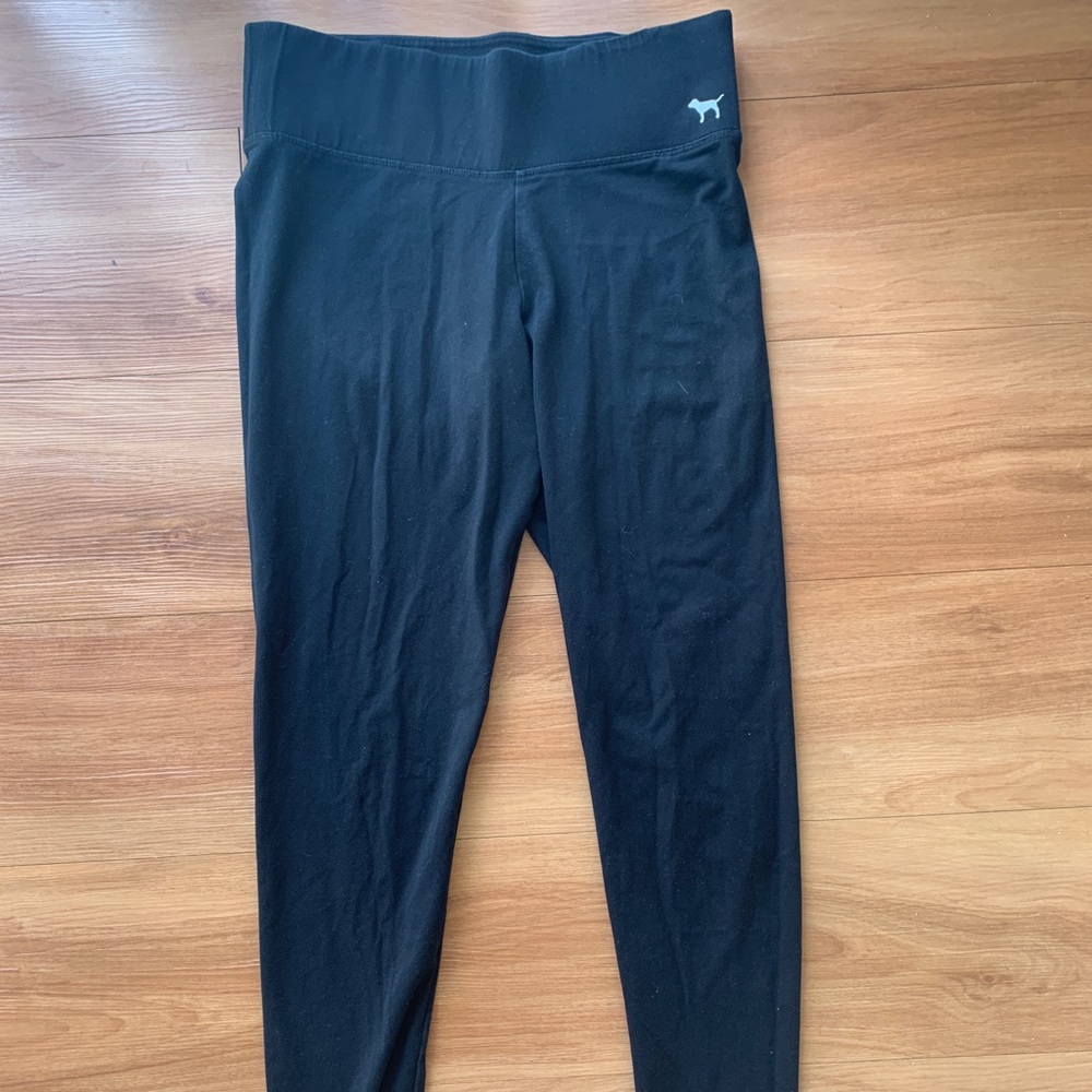 Black leggings from Pink, size MEDIUM